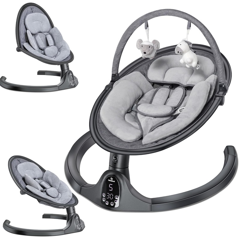BabyBond Bluetooth Swing, Black