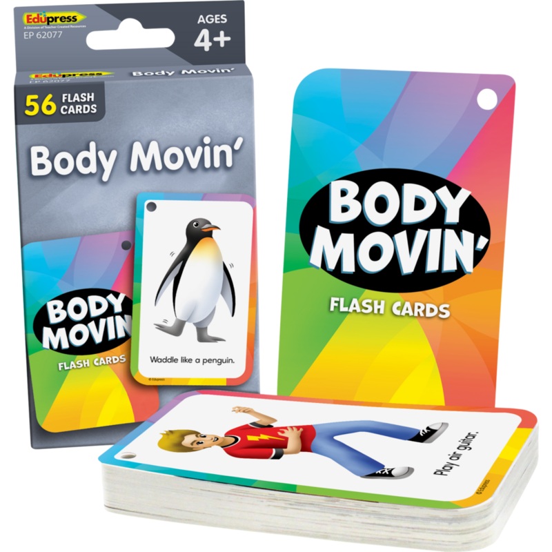 Body Movin Flash Cards