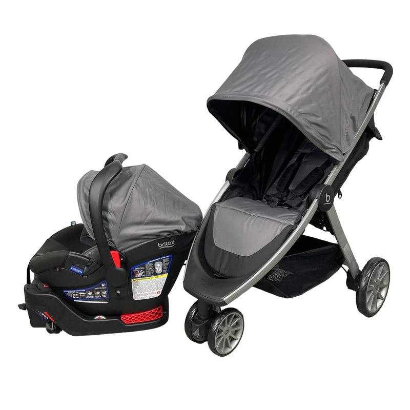 Britax B-Lively & B-Safe Gen2 FlexFit Travel System, 2022, Fog