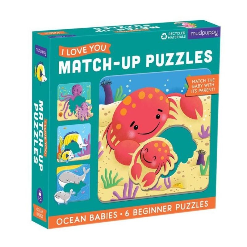 I Love You Match-Up Puzzles
