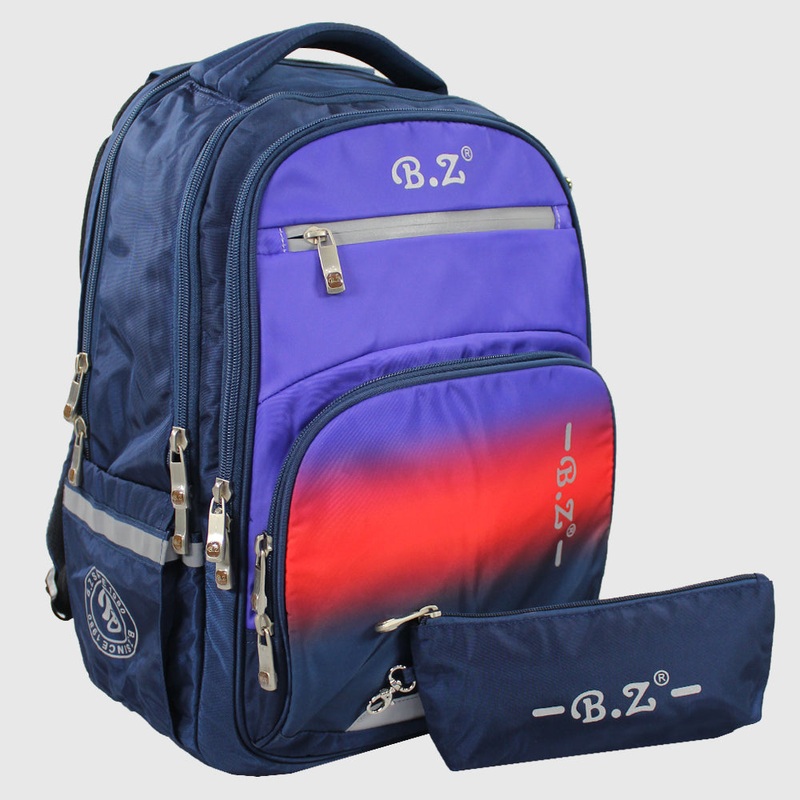 Navy 20 Inches Backpack + Pencil Case