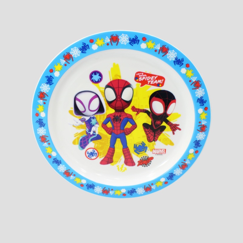 Spidey Team Plastic Microwavable Plate