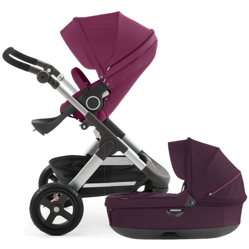 Stokke Trailz Stroller & Carrycot – Purple