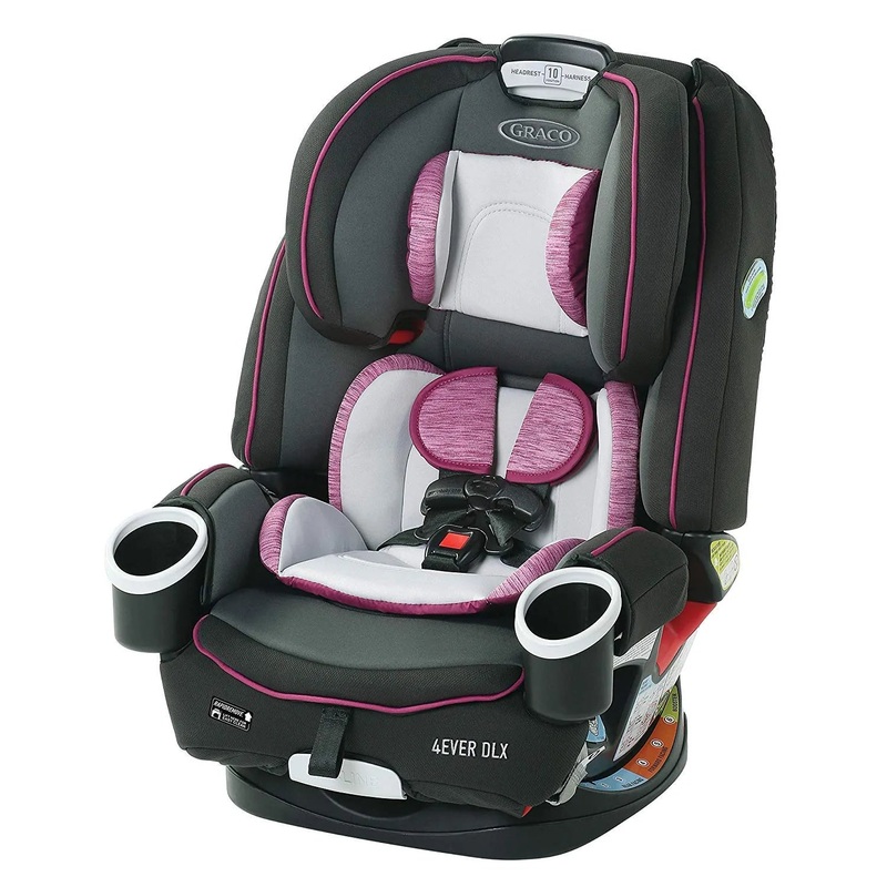 4Ever DLX 4-in-1 Convertible Car Seat – Joslyn (See description)