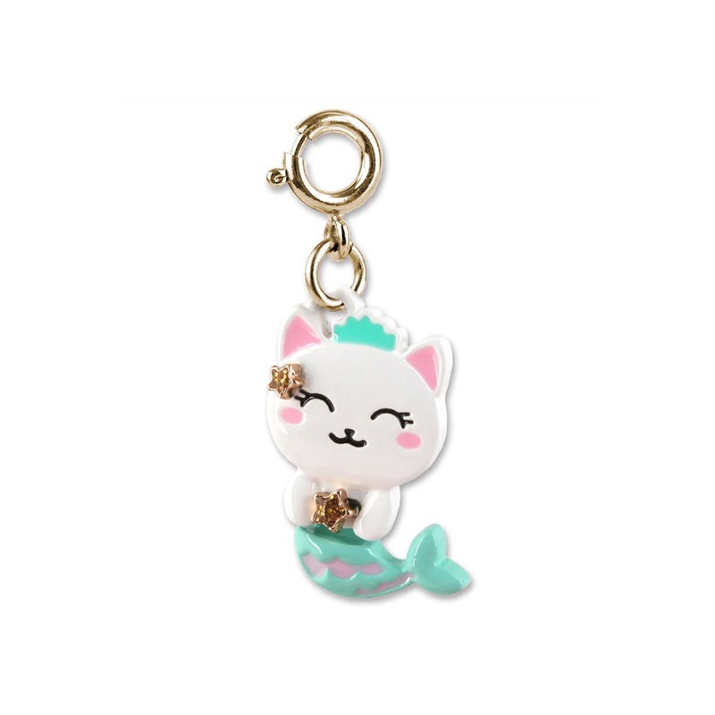 Charm It Gold Purrmaid Charm