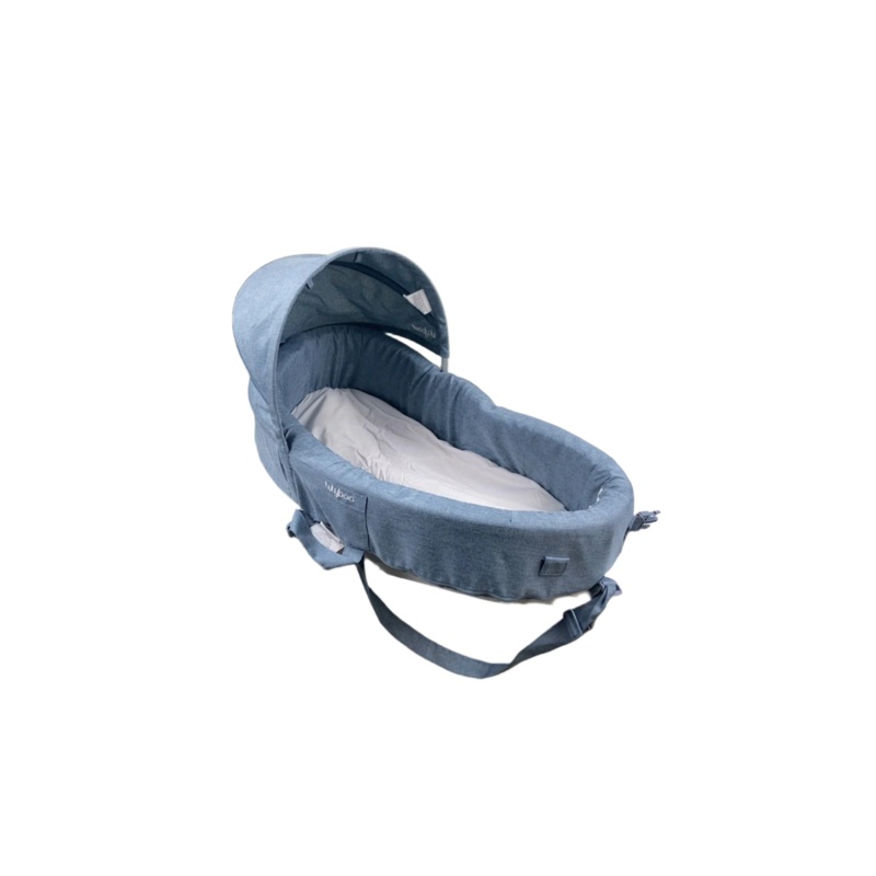 Lulyboo Baby Lounge To Go, Blue Denim