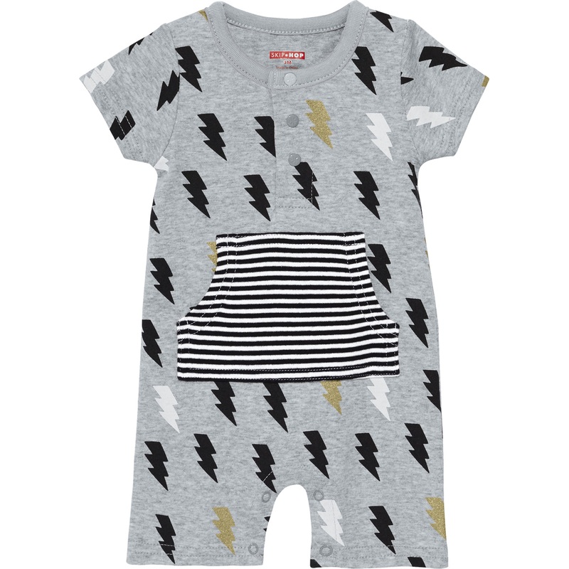 Skip Hop Star-Struck Kangaroo Romper – Lightning (Newborn)