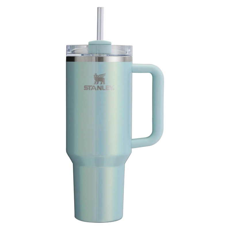 40 oz Stainless Steel H2.0 Flowstate Quencher Tumbler- Blueberry Milk (See Description)