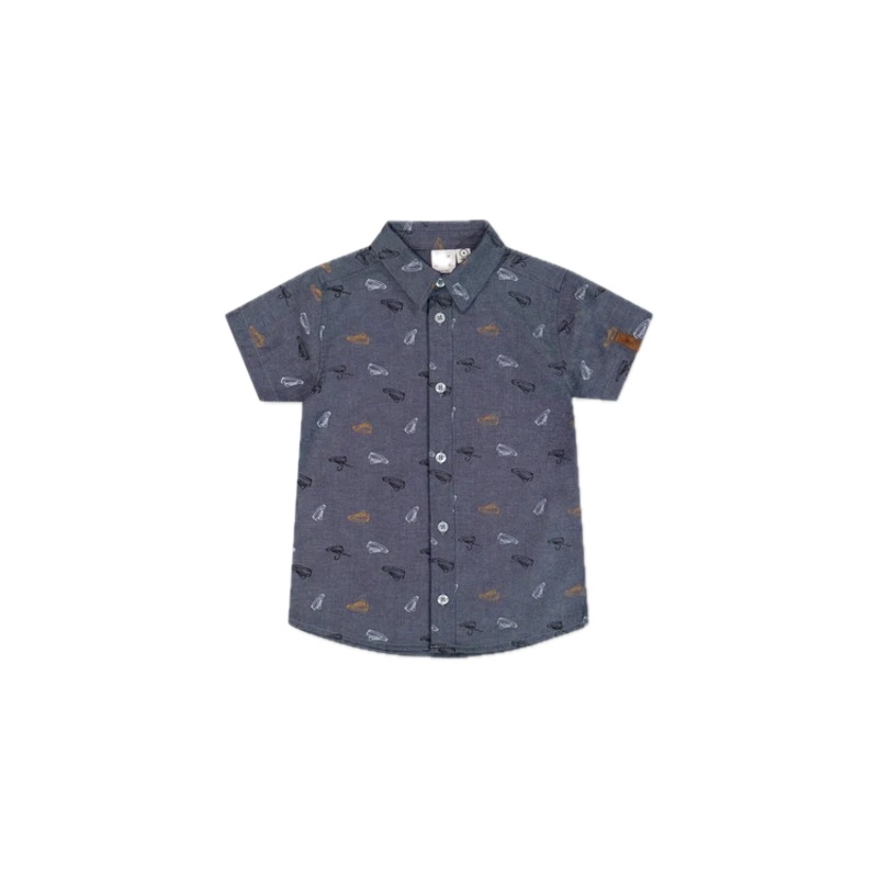 Deux Par Deux Chambray Shirt – Sneakers
