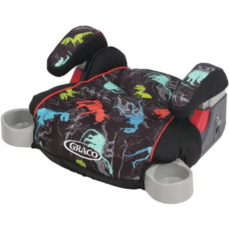 Graco TurboBooster Backless Facing Forward Booster Car Seat, Dinorama Multicolor