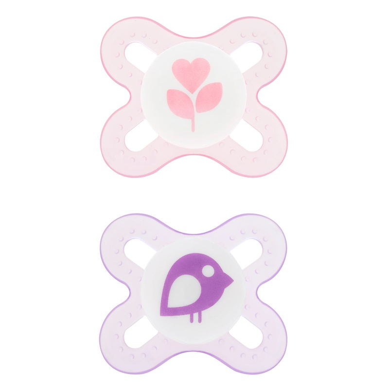MAM Baby Start Newborn Pacifier, 2pk – Girl