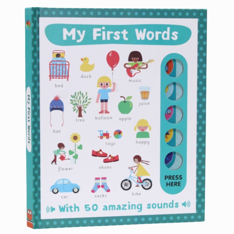 My First Words (Early Learning Sound Book)  100+ Words, 50 Sounds!