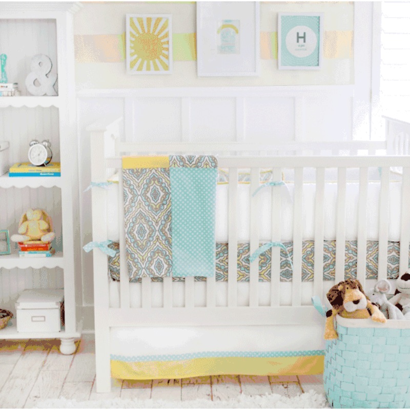 New Arrivals Dreamweaver 4 Piece Crib Bedding Set