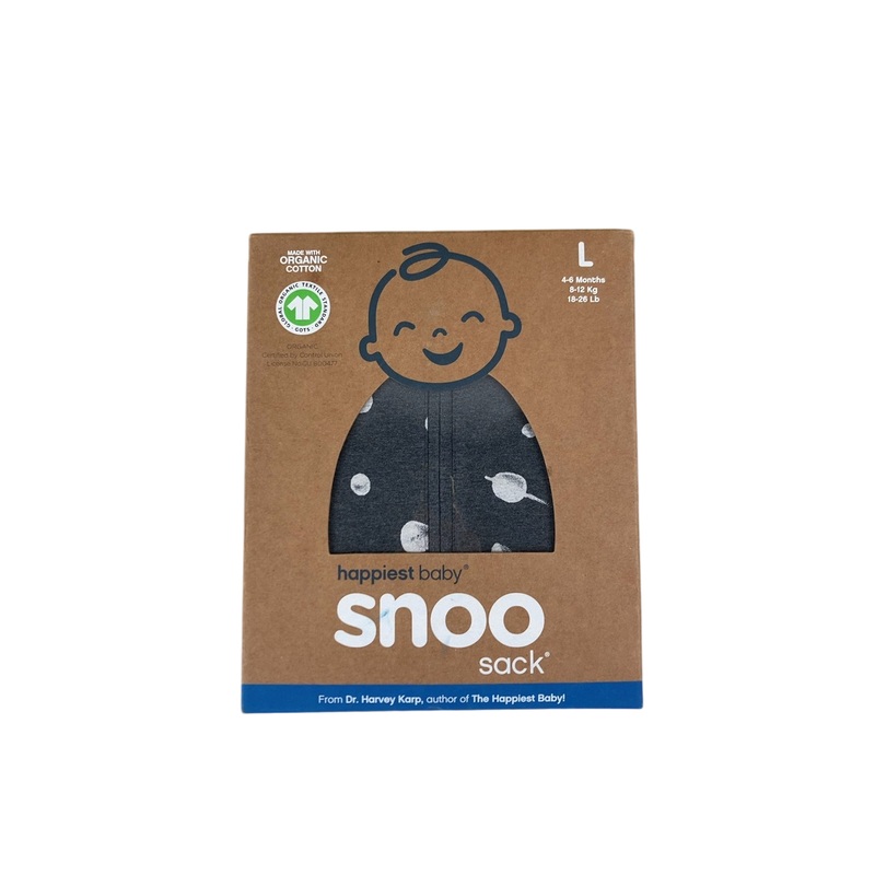 Happiest Baby SNOO Sack, Graphite Planets, Large (18-25 lbs)