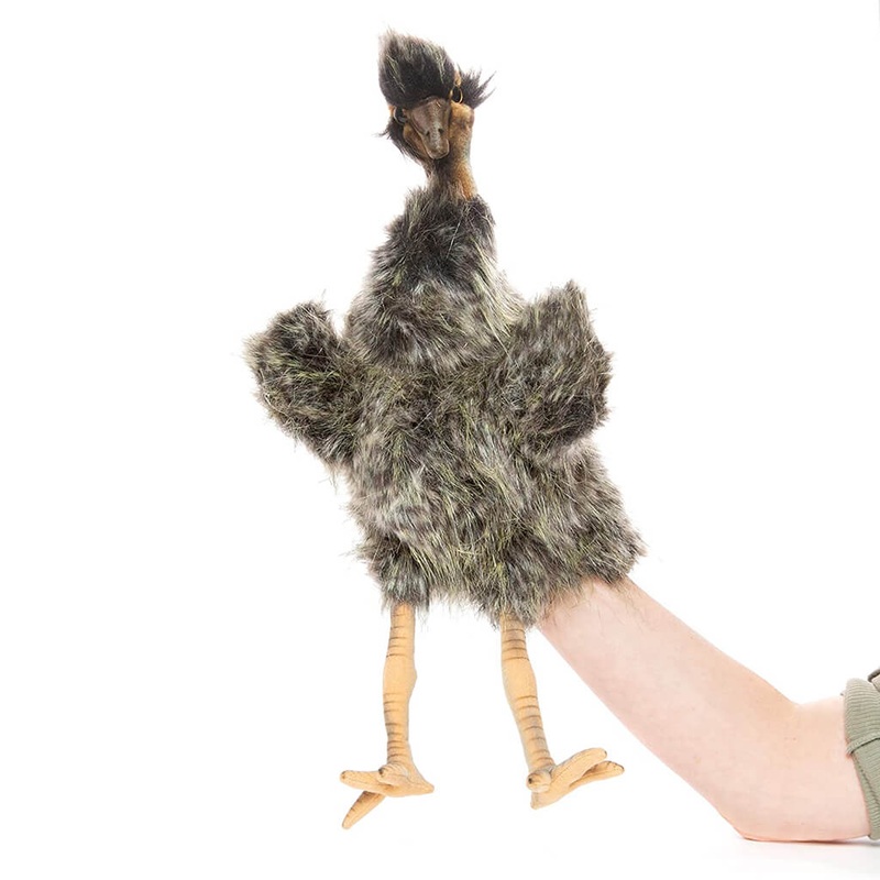 HNC Realistic Plush Animal Puppet Emu