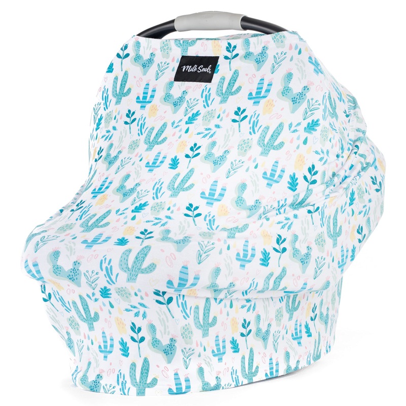 Milk Snob Infant Car Seat & Nursing Cover – Prickly Pear