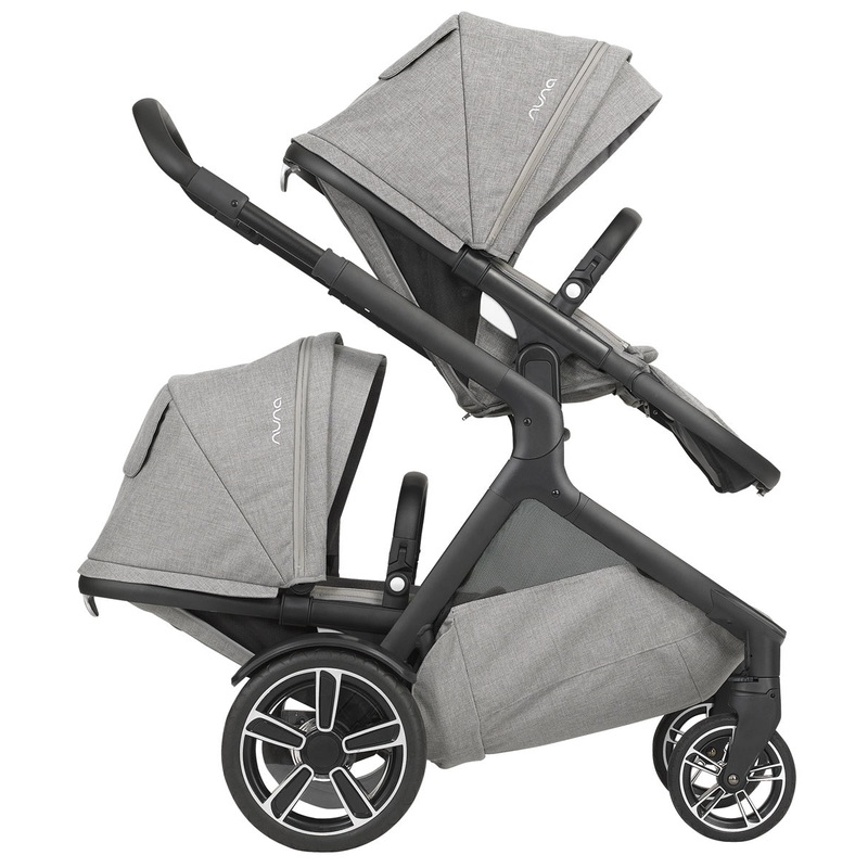 Nuna Demi Grow Double Stroller – Frost