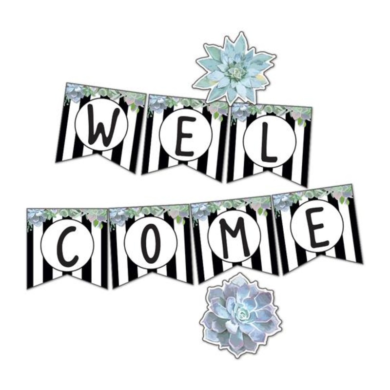 Simply Stylish Welcome Bulletin Board Set(C)
