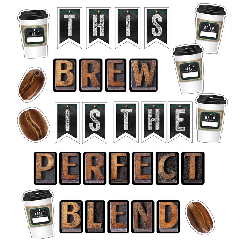 This Brew Is the Perfect Blend Bulletin Board Set