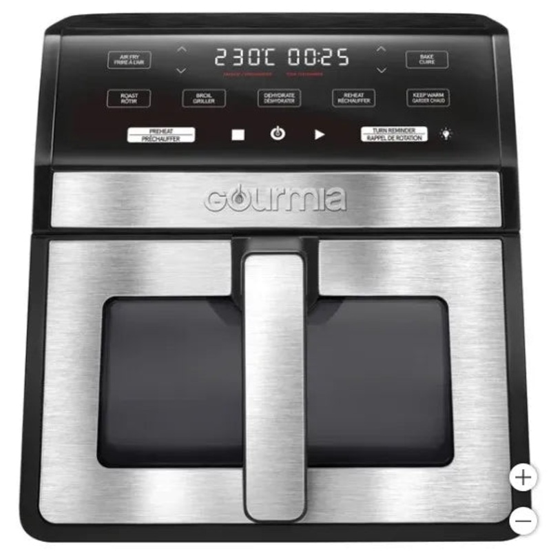 8qt. Digital Air Fryer With Window