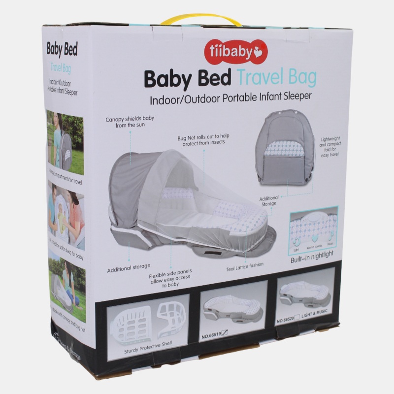 Baby Bed Travel Bag  Convenient and Secure Travel for Your Babys Bed