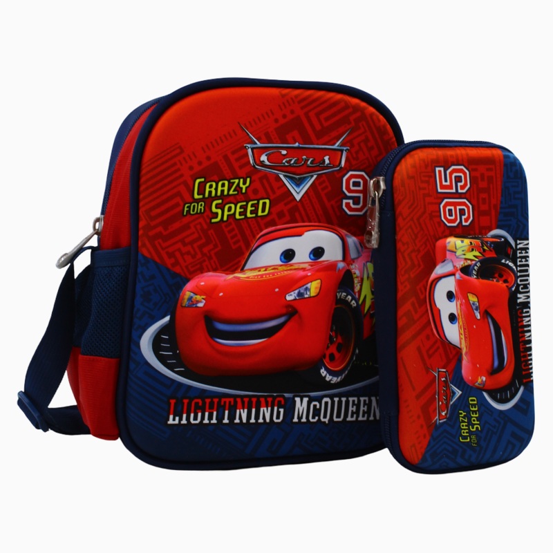 Cars School Set (Lunch Bag + Pencil Case)