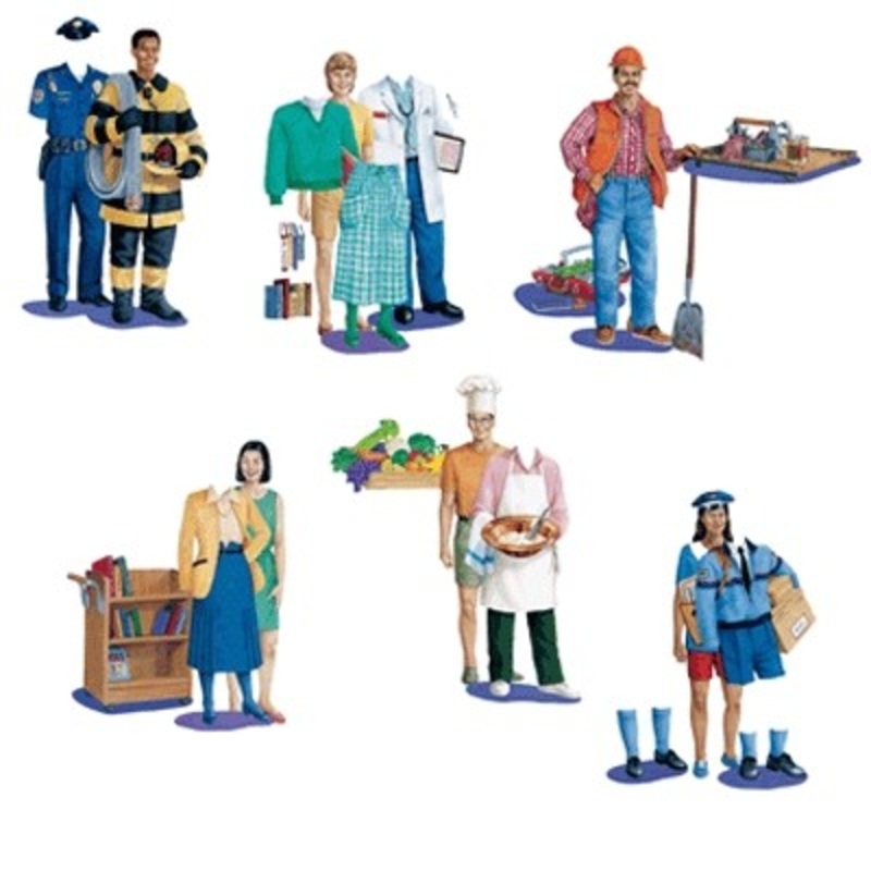 Community Helpers Flannelboard Set