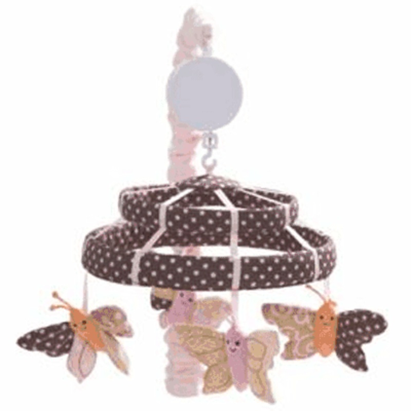 Lambs & Ivy Butterfly Dreams Musical Mobile