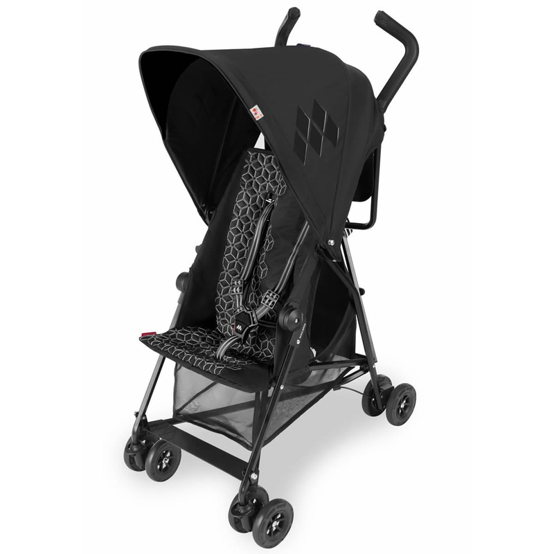 Maclaren Mark II Recline Lightweight Umbrella Umbrella Stroller – Black