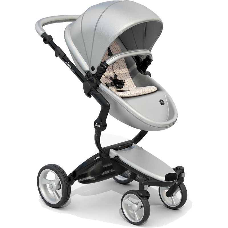Mima Xari Complete Stroller, Black – Argento / Sandy Beige
