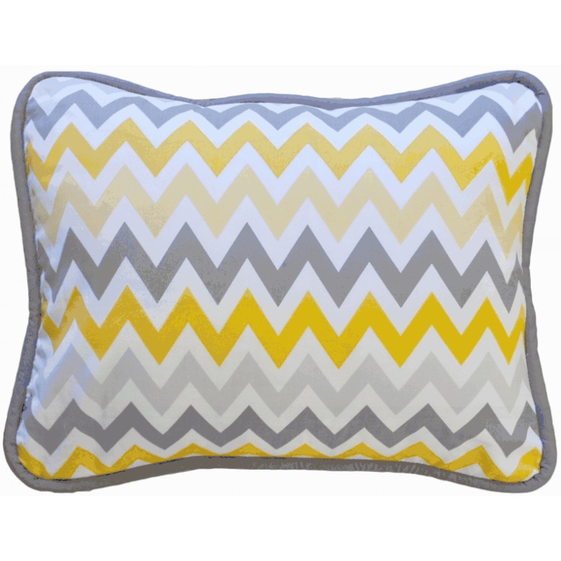 New Arrivals Mellow Yellow Throw Pillow