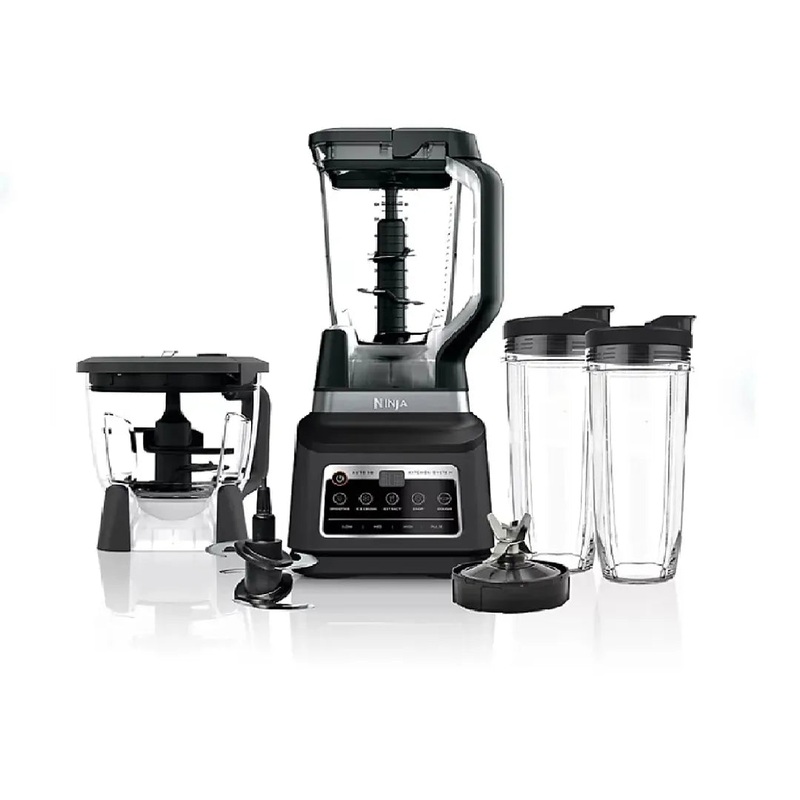 Professional Plus Kitchen Blender System & 8 Cup Food Processor (See Description)