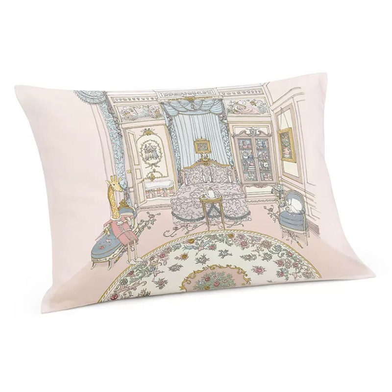 Satin Cushion French Bedroom