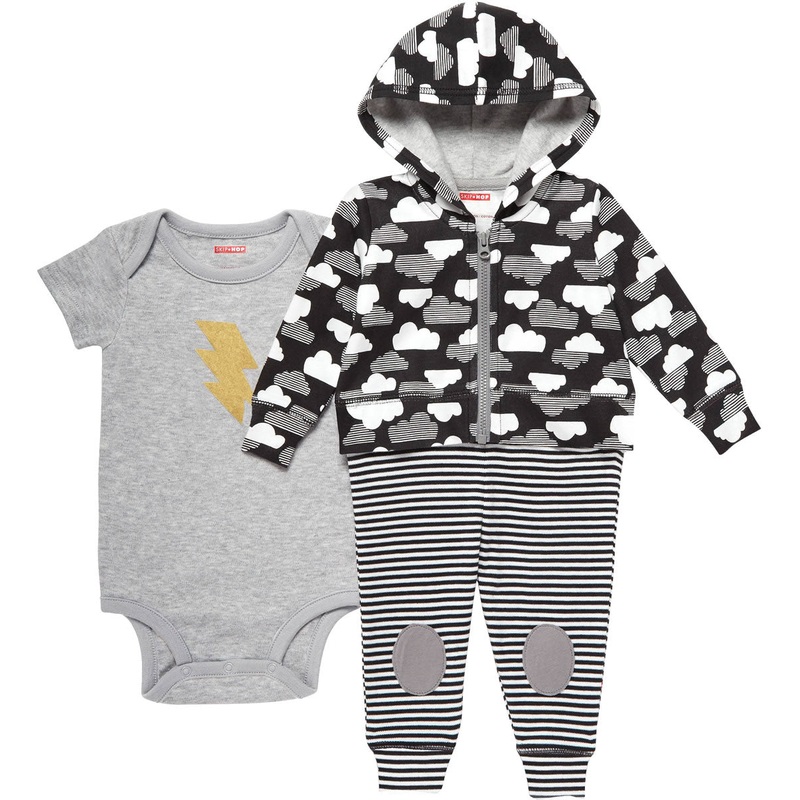 Skip Hop Star-Struck 3-Piece Set – Grey (6 Months)