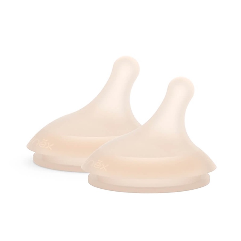 Suavinex Zero – Zero Medium Flow Asymmetrical Nipple 2 Pack (3m+)