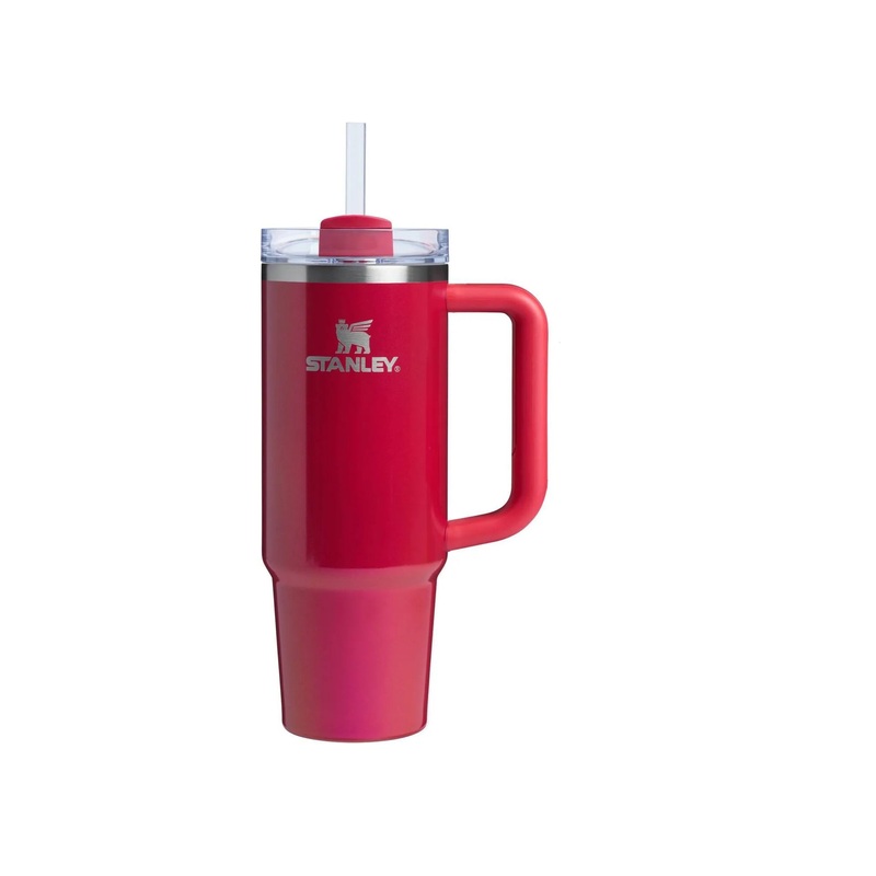 30 oz Stainless Steel H2.0 FlowState Quencher Tumbler Red Delicious