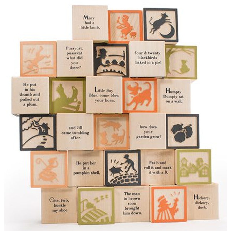 Uncle Goose Nursery Rhyme Blocks