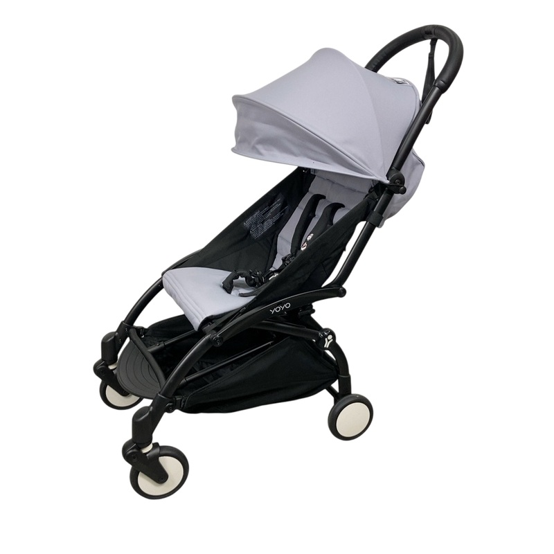 Babyzen YOYO2 Complete Stroller, 2024, Black with Stone