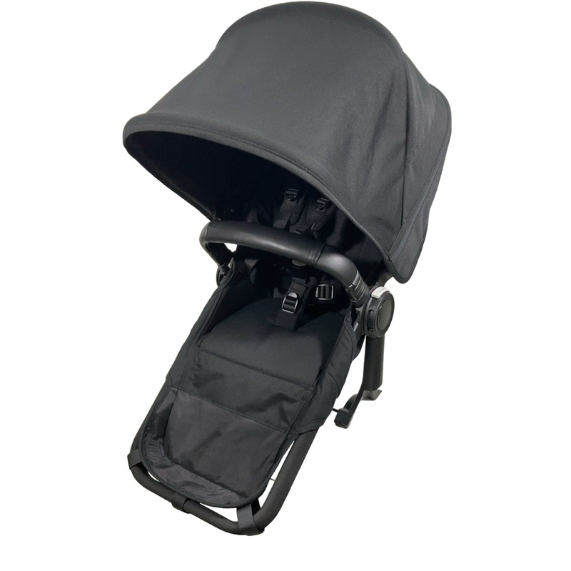 Bugaboo Donkey 5 Duo Extension Set, 2023, Black, Midnight Black, Midnight Black, with Canopy