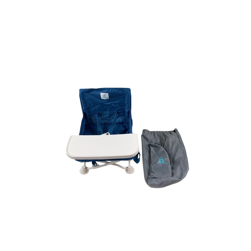 Hiccapop OmniBoost Travel Booster Seat, Midnight Blue