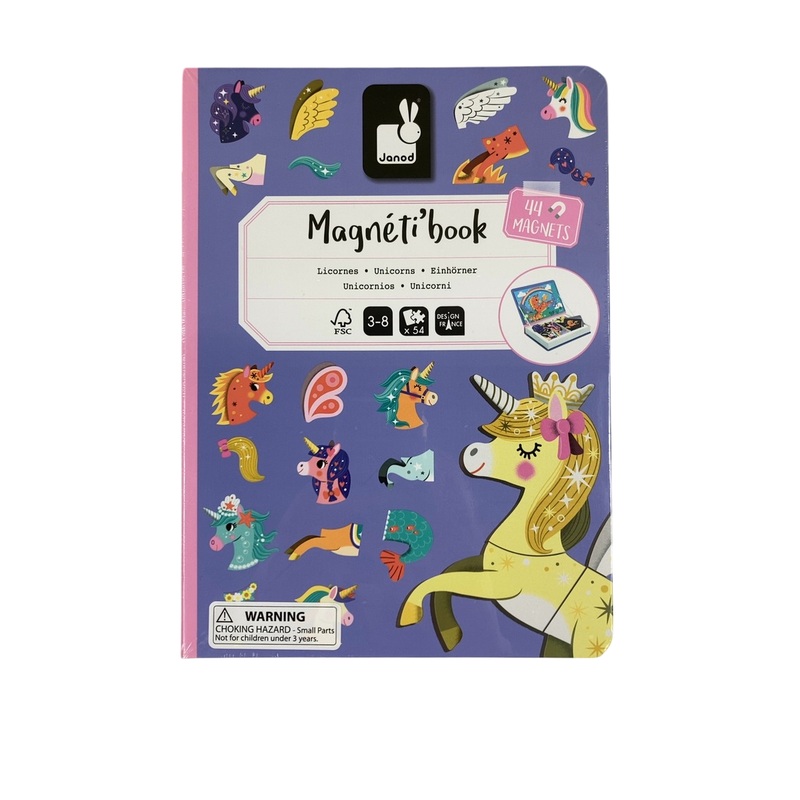 Janod Magneti’ Book, Unicorns
