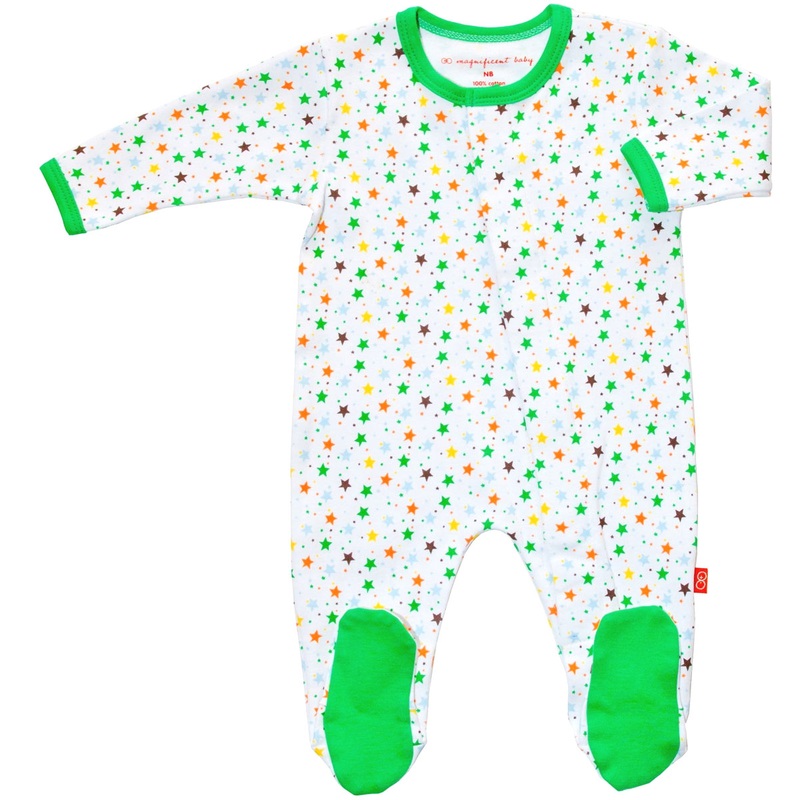Magnificent Baby Boy’s Stars Footie – 6 Months