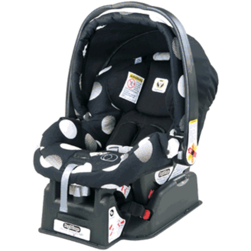 Peg Perego Primo Viaggio SIP Infant Car Seat 2007 Revi Black Fabric
