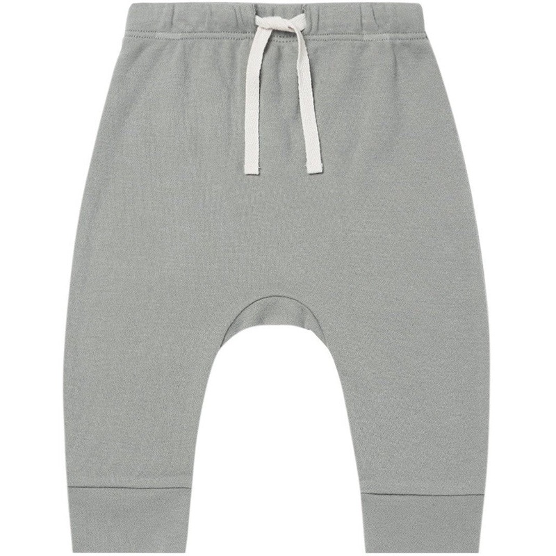 Quincy Mae Drawstring Pant | Dusty Blue