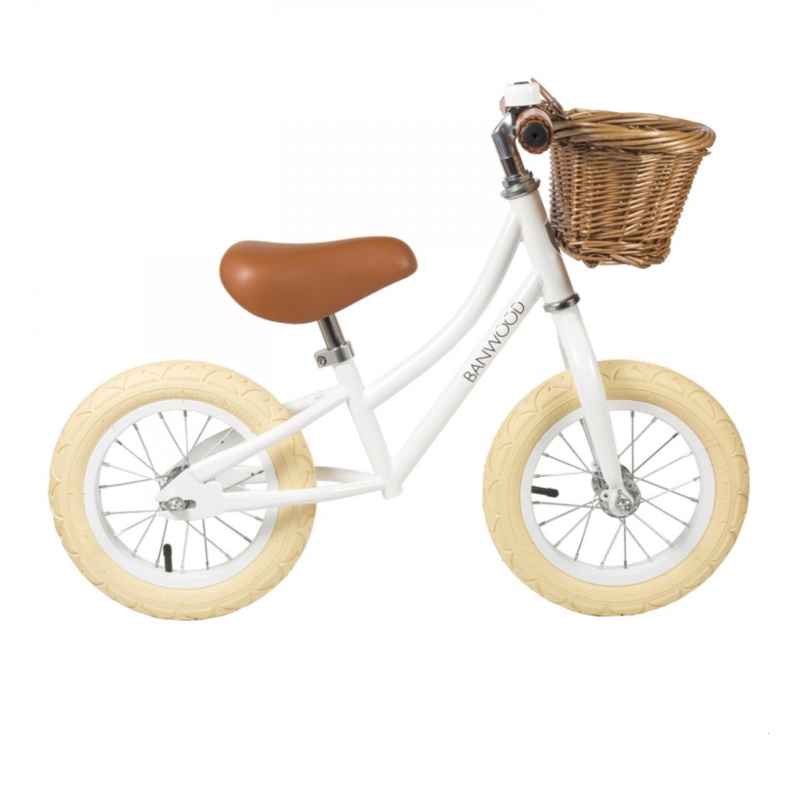 Balance Bike Vintage Banwood – White