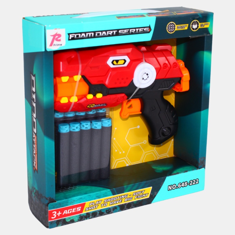 Dinosaur Soft Bullet Gun – Red