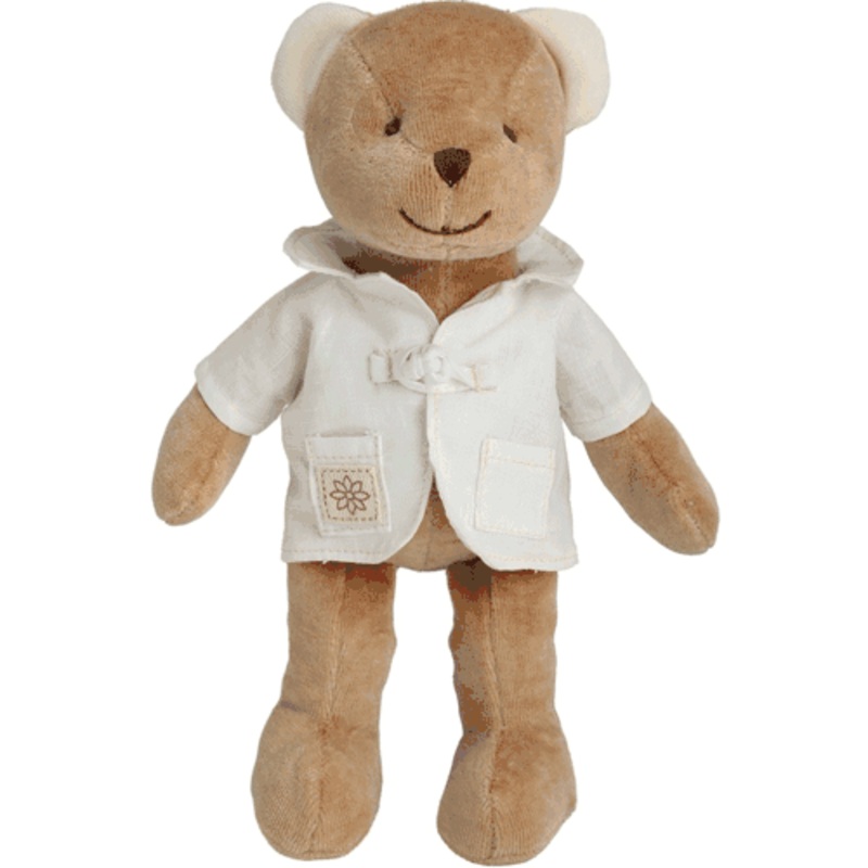MiYim Fairytale Baby Charlie 9″ Organic Plush Bear with Outfit