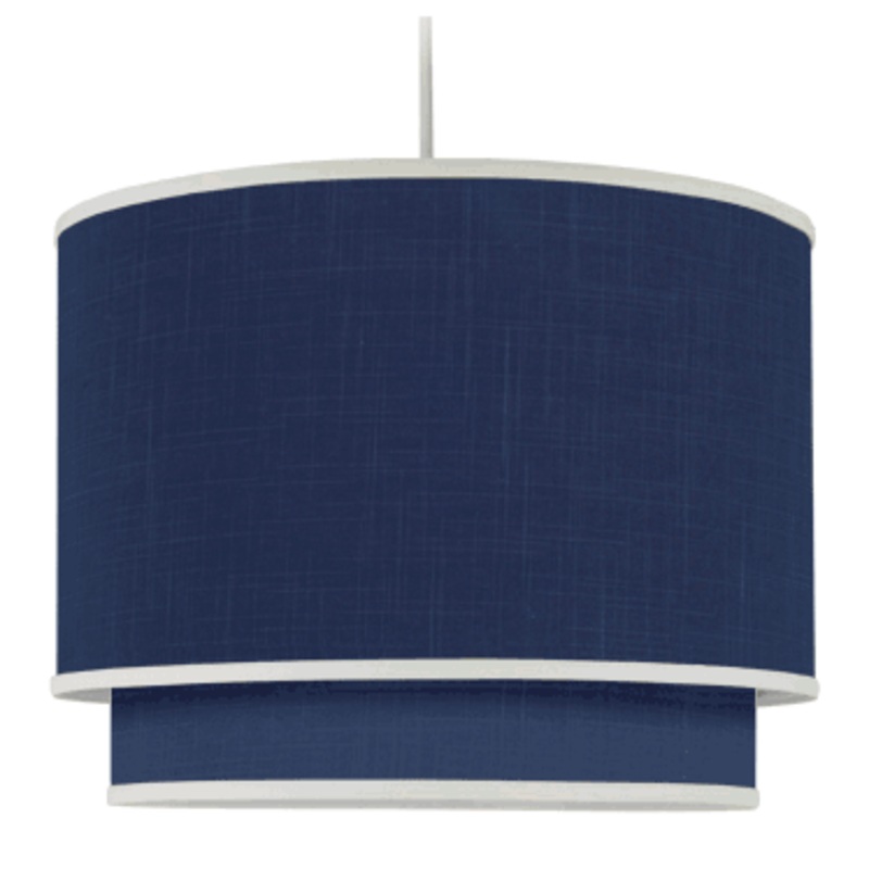 Oilo Solid Double Cylinder Light in Cobalt Blue