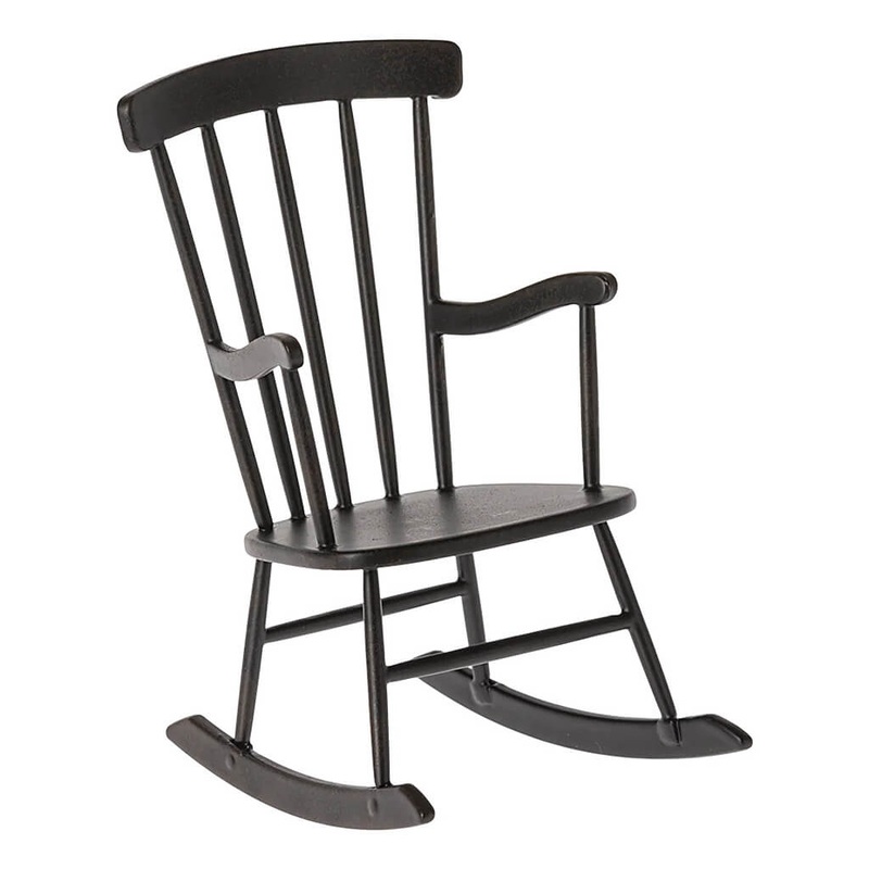 Rocking Chair Miniature Anthracite