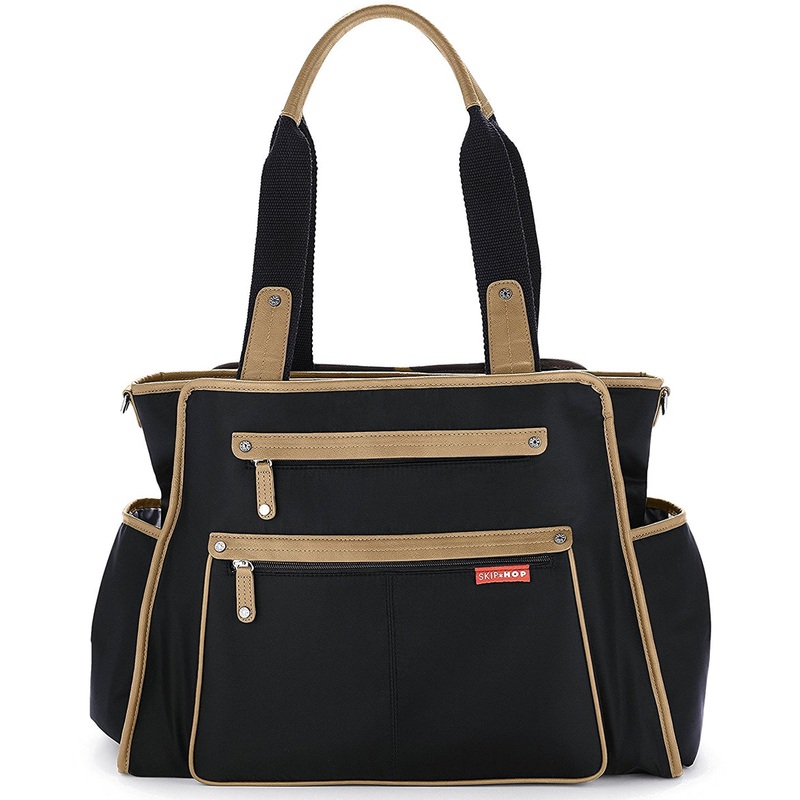 Skip Hop Grand Central Take-it-All Diaper Bag – Black Russet